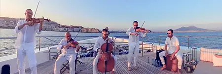 Ondanueve performing at a private event